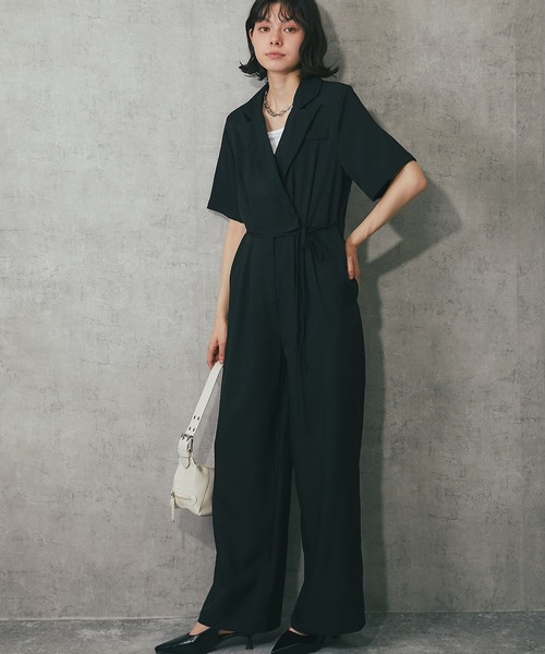 ハーフスリーブオールインワン（サロペット/オーバーオール）｜ANOTHER