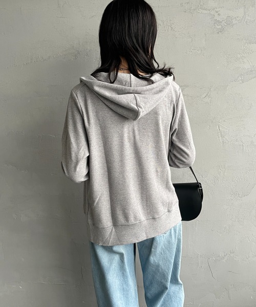 MICA&DEAL/マイカアンドディール] ジップアップ サーフニット