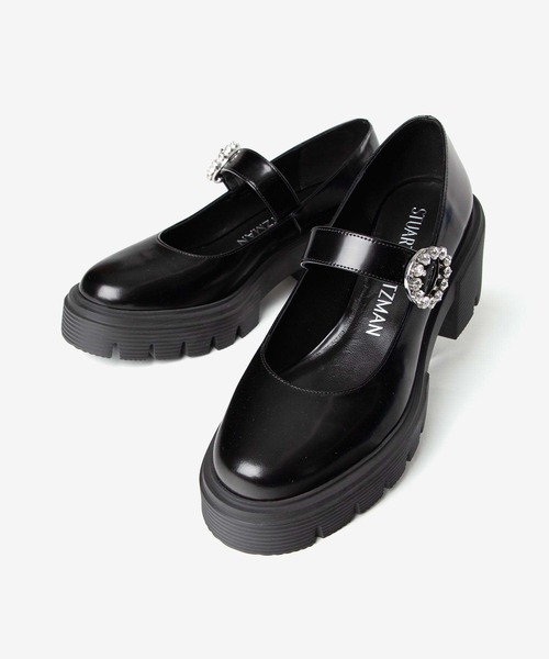STUART WEITZMAN（スチュアートワイツマン）の「STUART WEITZMAN SOHO GEM MARY JANE スチュアート・ワイツマン ソーホー メリージェーン パンプス（パンプス・レディース・ブラック・35.5/36/36.5/37/37.5/35/38）」の8枚目の写真