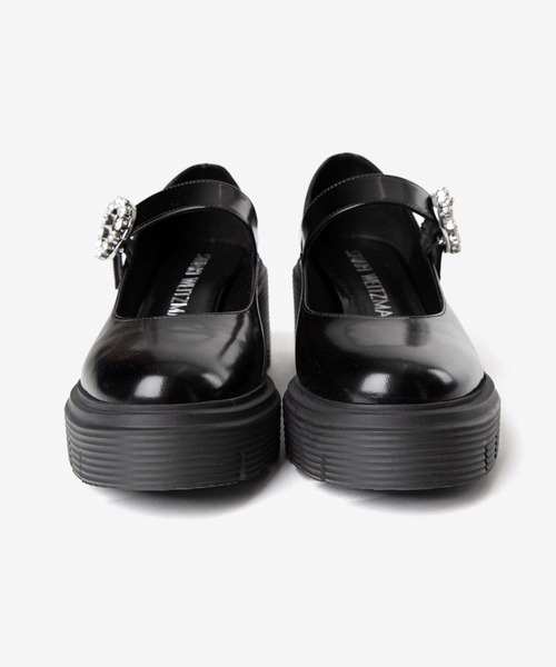 STUART WEITZMAN（スチュアートワイツマン）の「STUART WEITZMAN SOHO GEM MARY JANE スチュアート・ワイツマン ソーホー メリージェーン パンプス（パンプス・レディース・ブラック・35.5/36/36.5/37/37.5/35/38）」の10枚目の写真