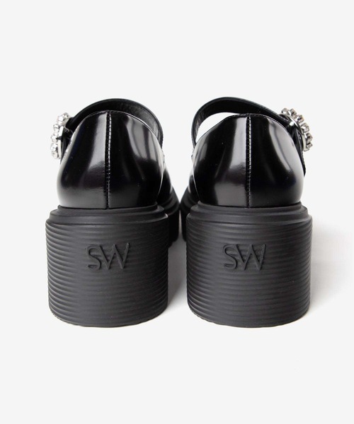 STUART WEITZMAN（スチュアートワイツマン）の「STUART WEITZMAN SOHO GEM MARY JANE スチュアート・ワイツマン ソーホー メリージェーン パンプス（パンプス・レディース・ブラック・35.5/36/36.5/37/37.5/35/38）」の11枚目の写真