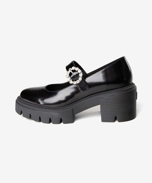 STUART WEITZMAN（スチュアートワイツマン）の「STUART WEITZMAN SOHO GEM MARY JANE スチュアート・ワイツマン ソーホー メリージェーン パンプス（パンプス・レディース・ブラック・35.5/36/36.5/37/37.5/35/38）」の12枚目の写真