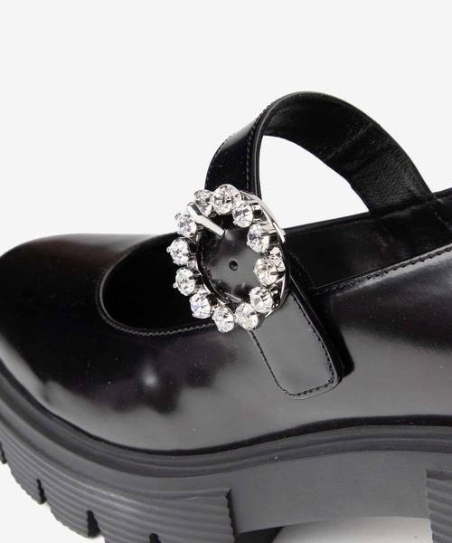 STUART WEITZMAN（スチュアートワイツマン）の「STUART WEITZMAN SOHO GEM MARY JANE スチュアート・ワイツマン ソーホー メリージェーン パンプス（パンプス・レディース・ブラック・35.5/36/36.5/37/37.5/35/38）」の16枚目の写真