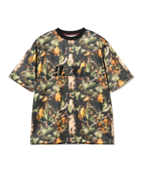 DEMARCOLAB(デマルコラブ)の「DeMarcoLab / CAMO GAME SHIRT(Tシャツ/カットソー・メンズ・グリーン・M/L/XL)」の2枚目の写真