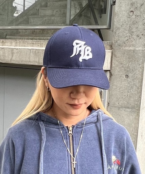 APPLEBUM（アップルバム）の「“AB” Snapback Cap（キャップ・メンズ・ネイビー/ブラウン/レッド/ブラック・FREE）」の4枚目の写真