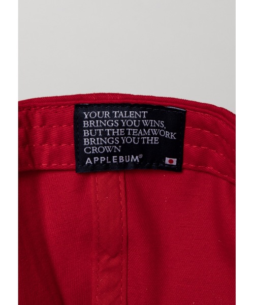 APPLEBUM（アップルバム）の「“AB” Snapback Cap（キャップ・メンズ・ネイビー/ブラウン/レッド/ブラック・FREE）」の18枚目の写真