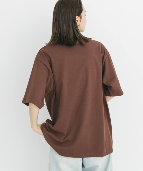 SENSE OF PLACE by URBAN RESEARCH（センスオブプレイスバイアーバンリサーチ）の「『WEB限定』『ユニセックス』ピスネーム付きポケットショートスリーブTシャツ（Tシャツ/カットソー・メンズ・チャコールグレー/ミント/ブラウン/ホワイト・MEDIUM/LARGE/X-LARGE）」の21枚目の写真