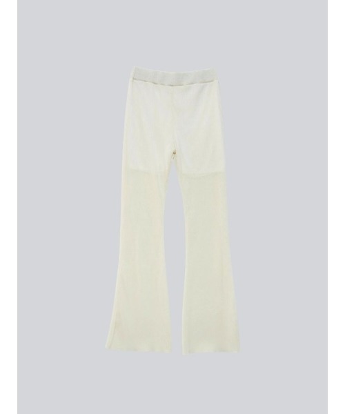 Uenui（ウニュイ）の「sheer pleats pants（その他パンツ・レディース・ブラック/アイボリー/ピンク/ブルー・FREE）」の10枚目の写真