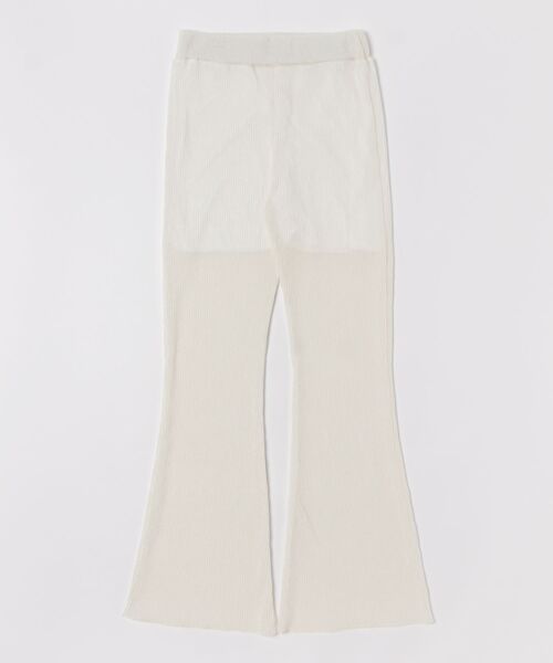 Uenui（ウニュイ）の「sheer pleats pants（その他パンツ・レディース・ブラック/アイボリー/ピンク/ブルー・FREE）」の18枚目の写真