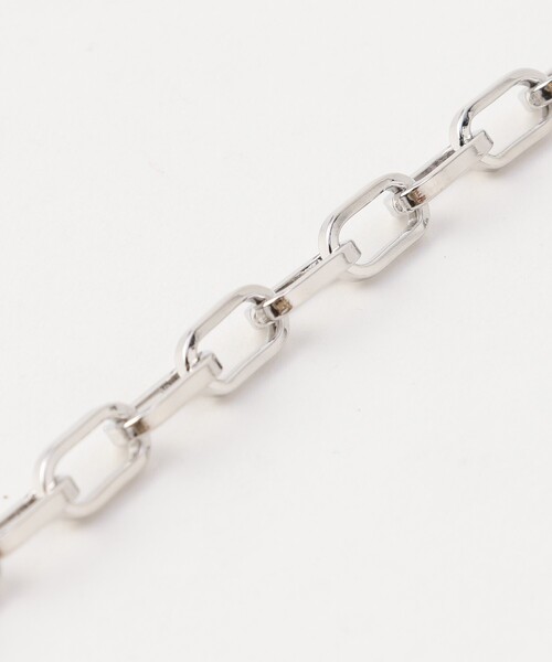 FREAK'S STORE(フリークスストア)の「レイヤード オーバルチェーン ブラックビーズネックレス(ネックレス・メンズ・その他9・ONE SIZE)」の2枚目の写真