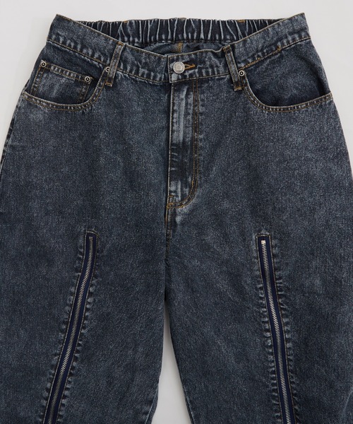 improves（インプローブス）の「サイドライン リメイク ワイド デニムパンツ（デニムパンツ・メンズ・ブラック/ブルー・LARGE/MEDIUM）」の19枚目の写真