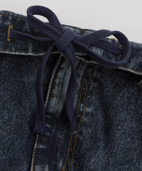 improves（インプローブス）の「サイドライン リメイク ワイド デニムパンツ（デニムパンツ・メンズ・ブラック/ブルー・LARGE/MEDIUM）」の22枚目の写真