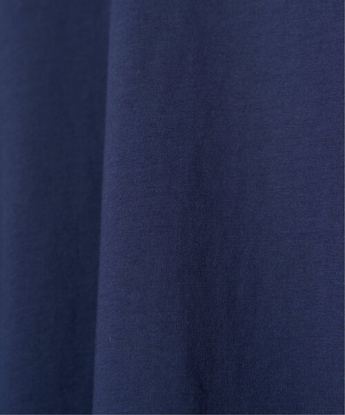 LBC（エルビーシー）の「【体系カバー＆二の腕カバー】シルケット襟付ワンボタンプルオーバー（Tシャツ/カットソー・レディース・ブルー/ブラック/ブラウン系その他/ホワイト/テラコッタ・M）」の15枚目の写真