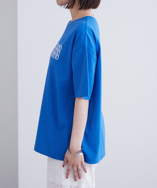 ✴新品✴MOYURU Tシャツ セール】【chouchour/シュシュール】ショート丈ワンポイント
