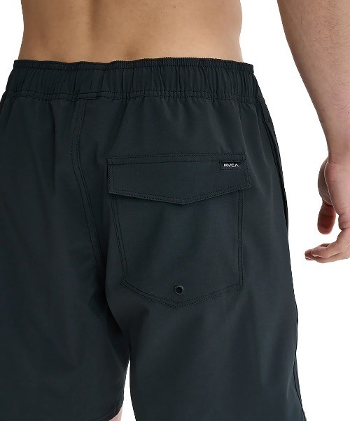 RVCA(ルーカ)の「RVCA メンズ ELASTIC BS ボードショーツ 【2025年夏モデル】/ルーカ水陸両用ウエストゴムドローコード付きサーフトランクス・ボードショーツ・バギーショーツ(水着)(水着・メンズ・ネイビー/スカイブルー/ブラック/ピンク系その他/オレンジ・X-LARGE/LARGE/MEDIUM/SMALL)」の13枚目の写真