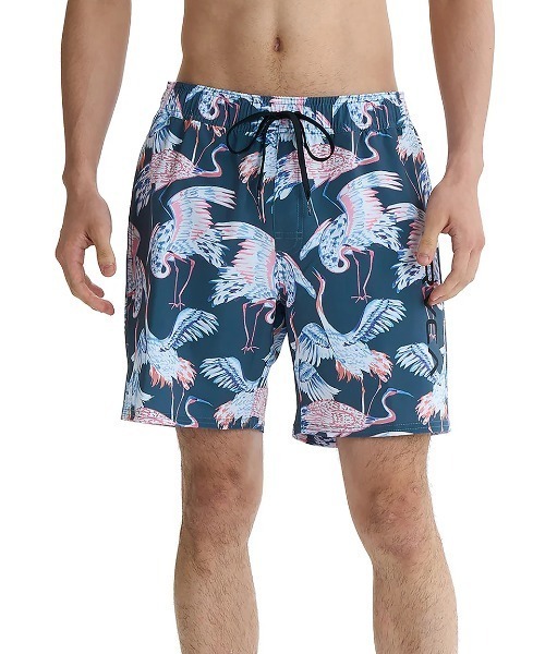 RVCA(ルーカ)の「RVCA メンズ ELASTIC BS ボードショーツ 【2025年夏モデル】/ルーカ水陸両用ウエストゴムドローコード付きサーフトランクス・ボードショーツ・バギーショーツ(水着)(水着・メンズ・ネイビー/スカイブルー/ブラック/ピンク系その他/オレンジ・X-LARGE/LARGE/MEDIUM/SMALL)」の16枚目の写真