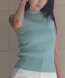 AMBIENT（アンビエント）の「バックボタンノースリーブニット（ニット/セーター）」