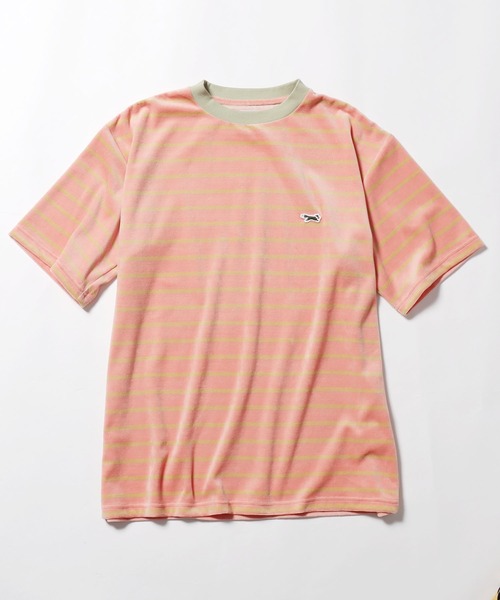 PENNEYS(ぺニーズ)の「PENNEYS/ペニーズ THE FOX MULTI VELOUR BORDER T Tシャツ ベロア マルチボーダー メンズ 秋物 秋服 2026年秋冬(Tシャツ/カットソー・メンズ・イエロー/キャメル・L/M)」の14枚目の写真