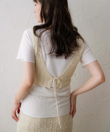 NOAHL | 【NOAHL】クロシェ編みビスチェ(キャミソール)