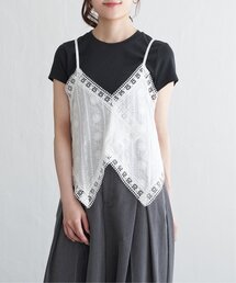 notch. | コットンレースビスチェ(キャミソール)
