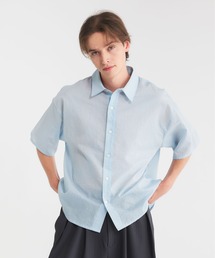 Regen Glanz([QOc)striped sheer shirt/XgCvVA[Vc(Vc/uEX)