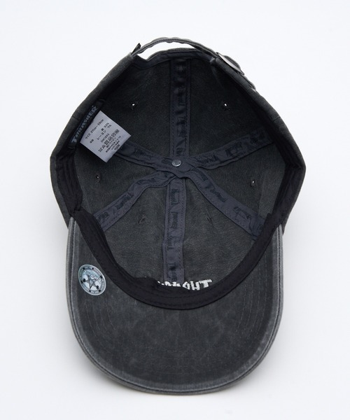 THRASHER（スラッシャー）の「【THRASHER】THRASHER ロゴ刺繍CAP（キャップ・メンズ・パープル/イエロー/ホワイト・FREE）」の9枚目の写真