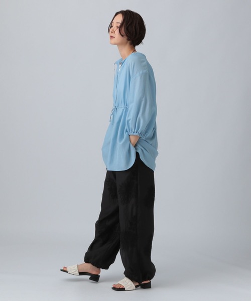 LEPSIM(レプシィム)の「シアー刺繍イージーパンツ 498786(その他パンツ・レディース・ブラック/アイボリー・FREE)」の14枚目の写真