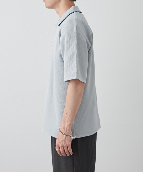 CIAOPANIC TYPY(チャオパニックティピー)の「【ユニセックス】アニマル柄フレンチブルドッグポロシャツ(ポロシャツ・メンズ・ホワイト/チャコールグレー/ライトグレー/グリーン・MEDIUM/LARGE)」の12枚目の写真