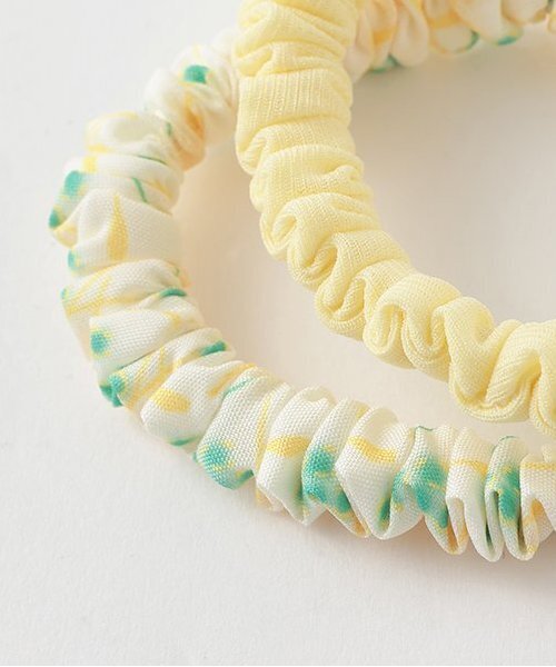 petit main（プティマイン）の「アソートヘアアクセセット/L（バレッタ/ヘアクリップ・キッズ・ライトグリーン/ピンク/イエロー・F）」の9枚目の写真