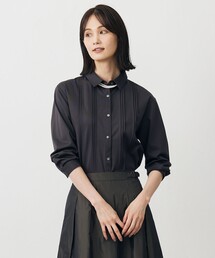コンパクトトリコット シャツライク カットソー