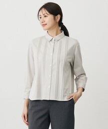 コンパクトトリコット シャツライク カットソー