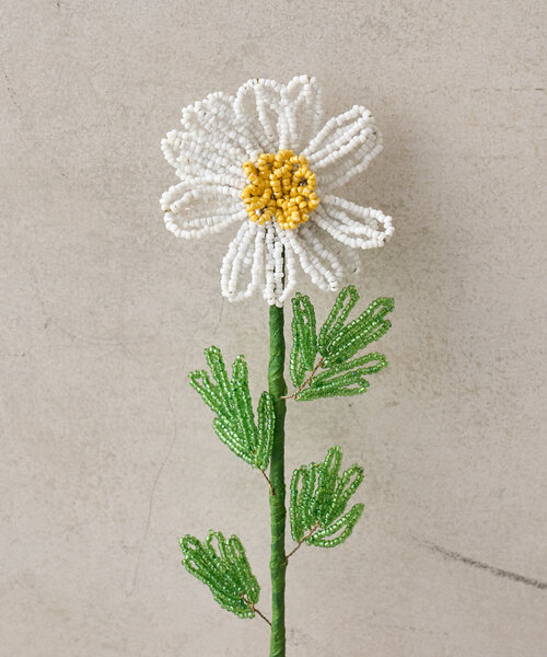 BIRTHDAY BAR（バースデイバー）の「【SAHIR サヒール】Beads flower　ビーズフラワー（フラワーベース・レディース・ホワイト/イエロー/ブラック/レッド・0）」の17枚目の写真