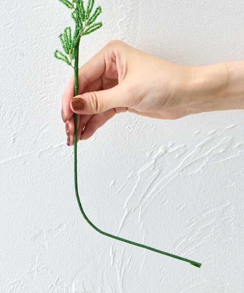 BIRTHDAY BAR（バースデイバー）の「【SAHIR サヒール】Beads flower　ビーズフラワー（フラワーベース・レディース・ホワイト/イエロー/ブラック/レッド・0）」の21枚目の写真