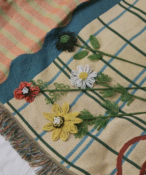 BIRTHDAY BAR（バースデイバー）の「【SAHIR サヒール】Beads flower　ビーズフラワー（フラワーベース・レディース・ホワイト/イエロー/ブラック/レッド・0）」の18枚目の写真