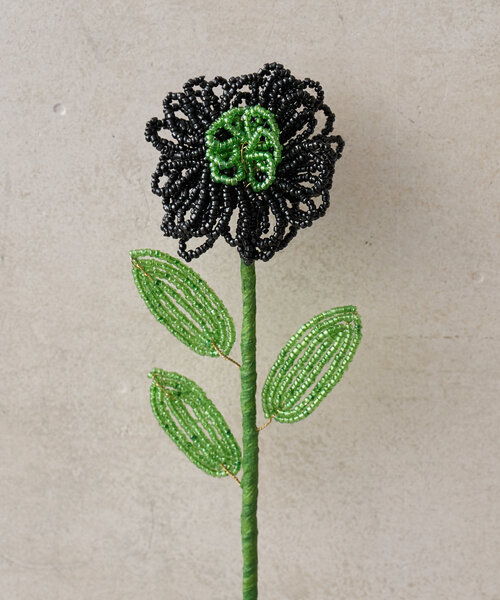 BIRTHDAY BAR（バースデイバー）の「【SAHIR サヒール】Beads flower　ビーズフラワー（フラワーベース・レディース・ホワイト/イエロー/ブラック/レッド・0）」の6枚目の写真