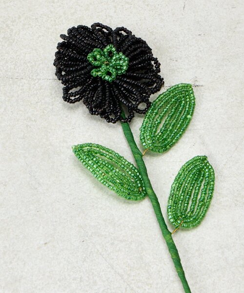 BIRTHDAY BAR（バースデイバー）の「【SAHIR サヒール】Beads flower　ビーズフラワー（フラワーベース・レディース・ホワイト/イエロー/ブラック/レッド・0）」の9枚目の写真