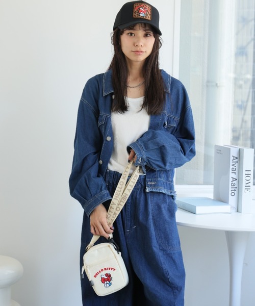 sanrio（サンリオ）の「サンリオ　ミニショルダーバッグ（ショルダーバッグ・レディース・ブラック/ブラック系その他/アイボリー/ブラウン系その他/レオパード・FREE）」の11枚目の写真