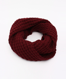 CIAOPANIC TYPY | ワッフル編みニットスヌード(ストール/ショール)