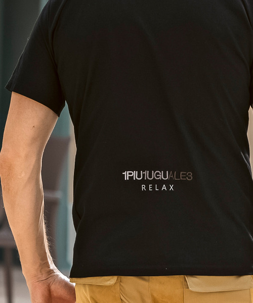 1PIU1UGUALE3  RELAX （ウノピゥウノウグァーレトレ リラックス）の「1PIU1UGUALE3 RELAX(ウノピゥウノウグァーレトレ リラックス)【ミッキーマウス】グラデーション刺繍半袖Tシャツ（Tシャツ/カットソー・メンズ・ホワイト/ブラック・XL/XXL/S/M/L）」の15枚目の写真