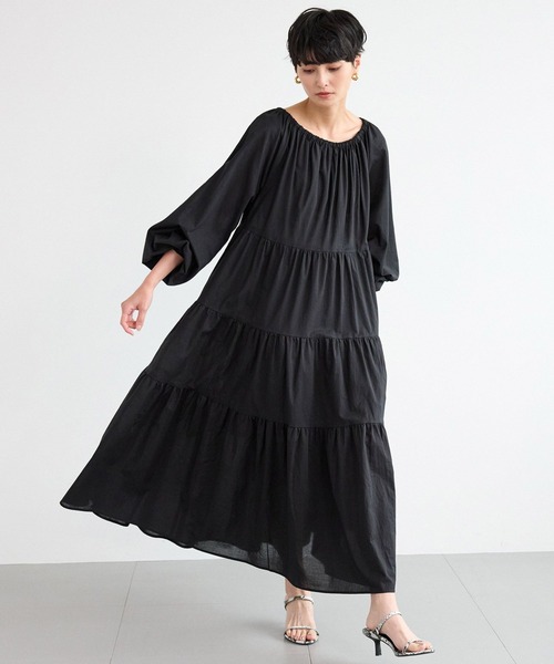 セール】BARNYARDSTORM / ティアードロングドレス【JAPAN FABLIC