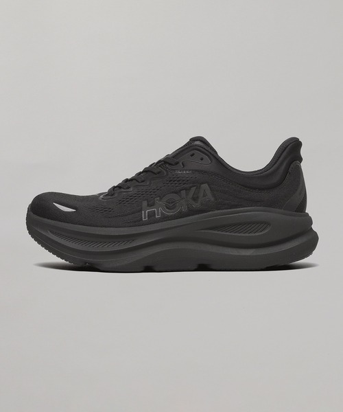 新品 HOKA ONE ONE Bondi 9 ブラック スニーカー HOKA ONE ONE/ホカオネオネ Bondi 9[26.0~28.0cm]（スニーカー