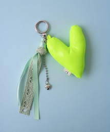 A.FLORE（アフローレ）の「〈A.FLORE/アフローレ〉プクプクハートストラップ（キーホルダー）」