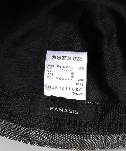 JEANASIS（ジーナシス）の「シヤンブレーハンチング/570779（ハンチング/ベレー帽・レディース・ブラック系その他/ブラウン系その他・FREE）」の14枚目の写真