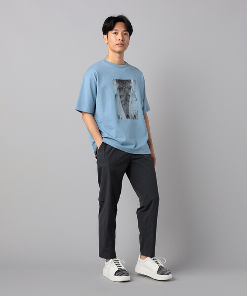β MEN(ベータメン)の「リブ・ヴォールト プリントTシャツ(Tシャツ/カットソー・メンズ・ブラウン/ライトグレー/サックスブルー・L/M)」の10枚目の写真