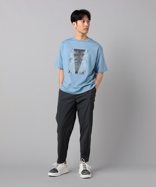 β MEN(ベータメン)の「リブ・ヴォールト プリントTシャツ(Tシャツ/カットソー・メンズ・ブラウン/ライトグレー/サックスブルー・L/M)」の11枚目の写真