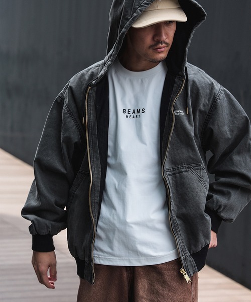GMS コットンダック パーカー（ブルゾン）｜BEAMS HEART（ビームス