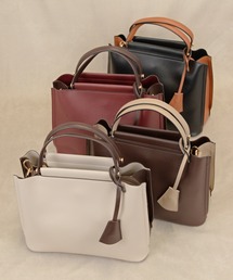 Heartdance（ハートダンス）の「バイカラー２WAYハンドバッグ（ハンドバッグ）」