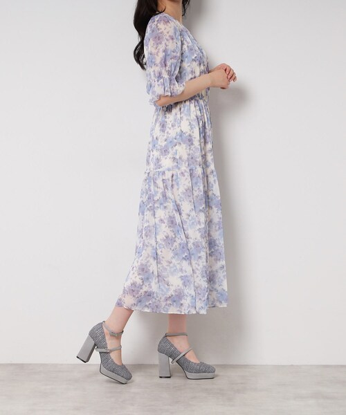 ESPERANZA（エスペランサ）の「スクエアトゥダブルストラップ厚底パンプス（パンプス・レディース・グレー系2/ホワイト系3/ブラック系2・22.5cm/23.0cm/23.5cm/24.0cm/22.0cm/24.5cm）」の9枚目の写真