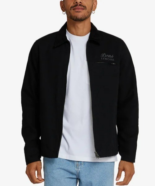 DEUS EX MACHINA(デウスエクスマキナ)の「【DEUS】Address Workwear Jacket(その他アウター・メンズ・ブルー/ブラック・MEDIUM/LARGE/X-LARGE)」の12枚目の写真