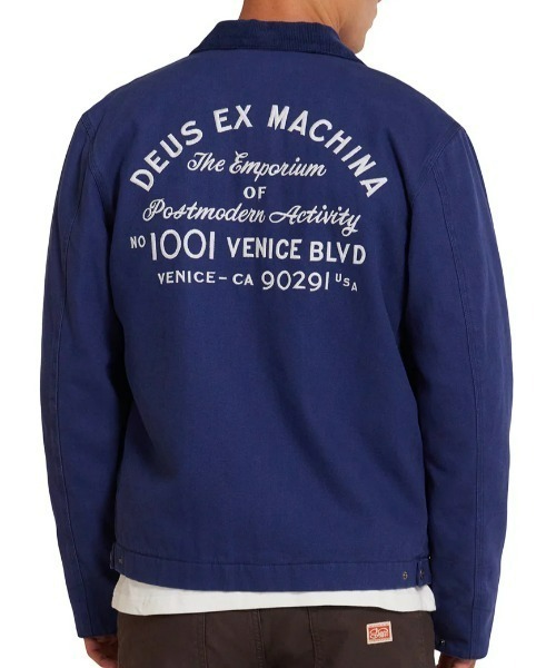DEUS EX MACHINA(デウスエクスマキナ)の「【DEUS】Address Workwear Jacket(その他アウター・メンズ・ブルー/ブラック・MEDIUM/LARGE/X-LARGE)」の14枚目の写真